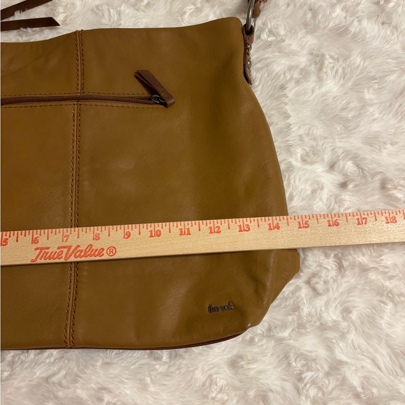 The Sak Brown Leather Hobo Shoulder Bag Soft Slouchy Medium - Picture 4 of 7